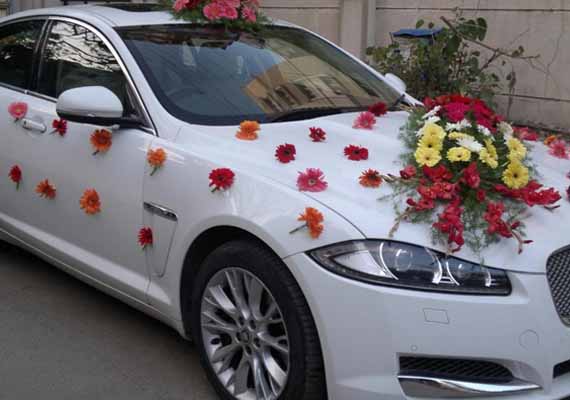 Jaguar Xjl Wedding Car Rental in Kottayam